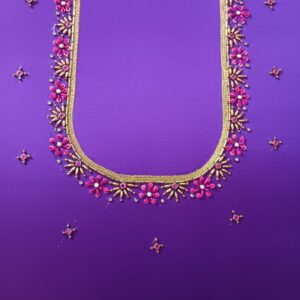 Aari work blouse design