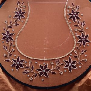 Aari work blouse design
