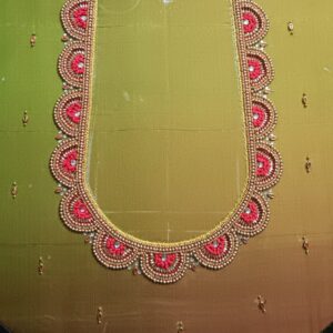 Aari work blouse design