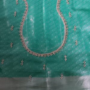 Aari work blouse design